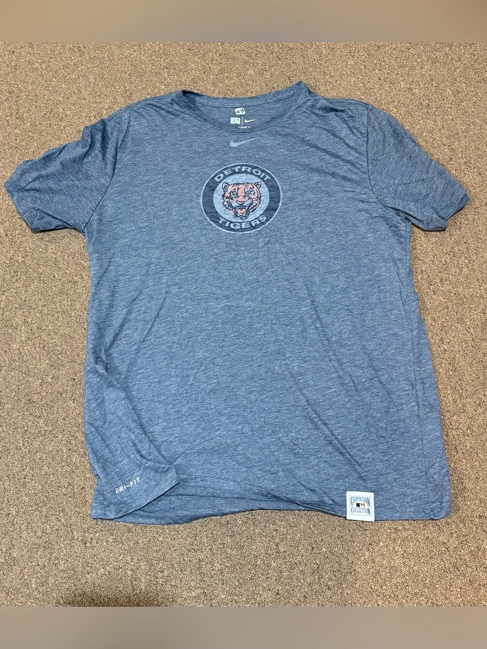Nike Blue Detroit Tigers Short-Sleeve Tee